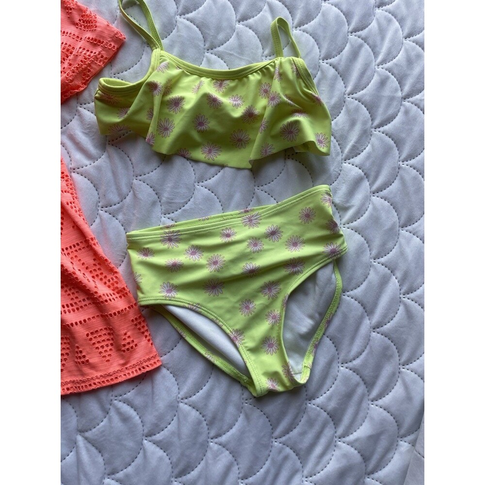 Girls Swimsuit Lot Of 2 Piece Size 6 - Picture 3 of 6